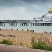 Armed response officers were on-hand to provide lifesaving care to two unconscious men on Eastbourne Pier this week. Photo: staff