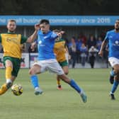 Horsham FC have made a ‘six-out-of-ten start’ to the Isthmian Premier campaign, according to manager Dominic Di Paola. Pictures by John Lines