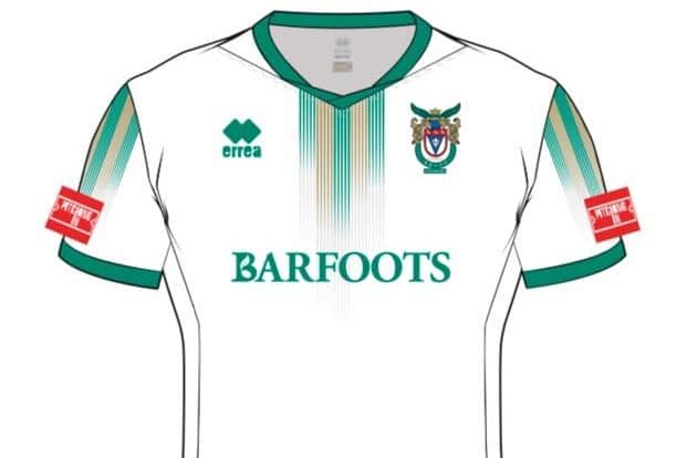 The new Rocks shirt with Barfoots as sponsor