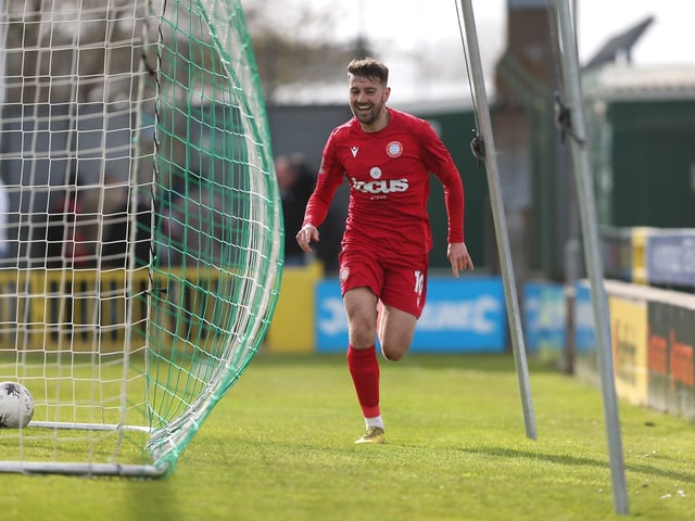 Action from Worthing's National South win at Yeovil