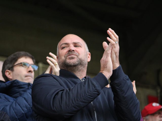 Action from Crawley Town's 2-1 win over Newport County. Picture by Cory Pickford
