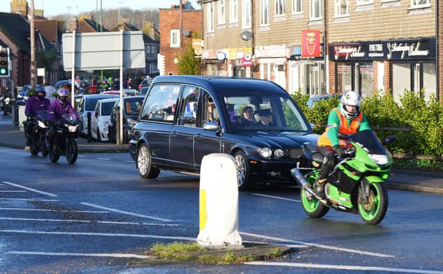 Motorbike convoy for Rustington's India Buchanan who died at the age of 17