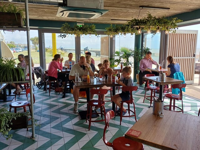 Perch Pizza on Worthing seafront