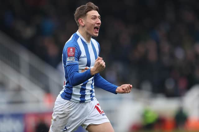 Joe Grey is a doubt for Hartlepool United's match with Sutton United. (Credit: Mark Fletcher | MI News)