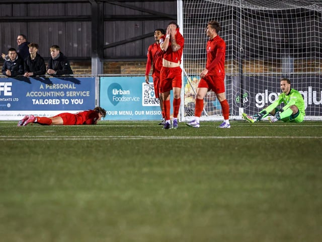 Eastbourne Borough v Chippenham Town, National League South
