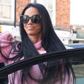 Katie Price arrives at Lewes Crown Court, East Sussex, where her ex-husband Kieran Hayler is charged with three counts of rape and one count of sexual assault against a 13-year-old girl. | © 2026 PA Media, All Rights Reserved