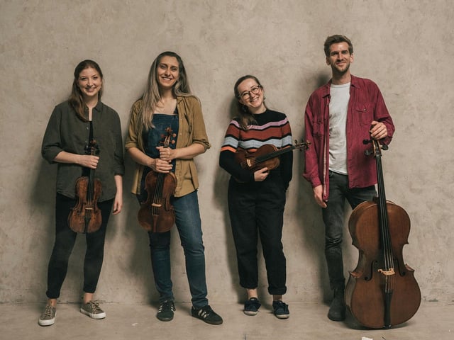 EVENT 20: Sunday 26 October 7.30pm (St George’s Church) ON THE WINGS OF A SONG the Consone Quartet.