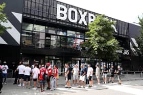 Crawley Town fans will be able to attend BOXPARK Wembley on Sunday for the League Two play-off final. (Photo by Catherine Ivill/Getty Images)