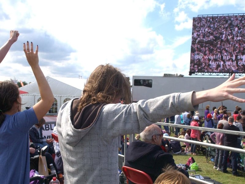 Thousands of people headed to the beautiful Wiston Estate over the Spring Bank Holiday in 2010
