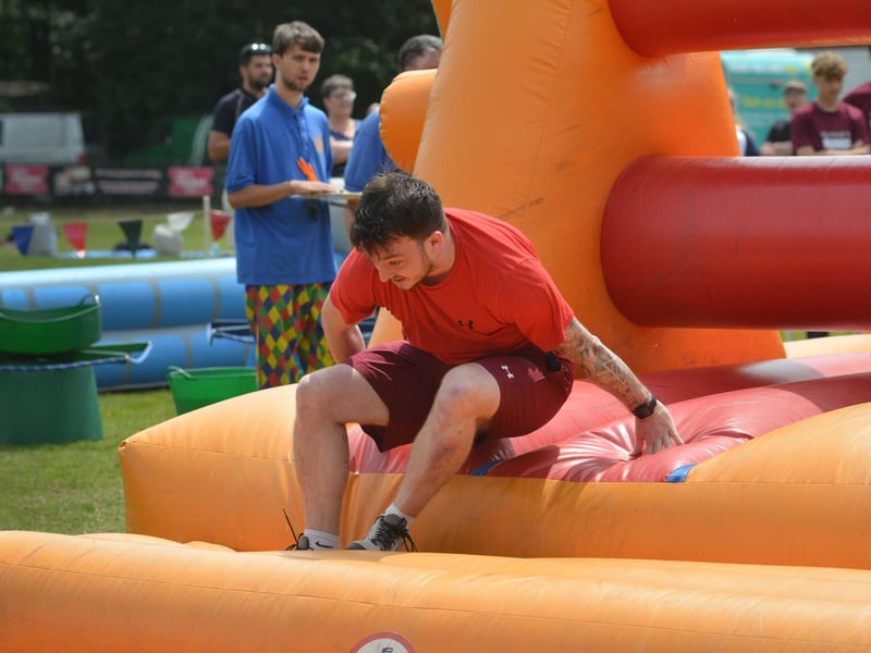 Hastings United's It's a Knockout on June 1 2025. Pic Justin L.