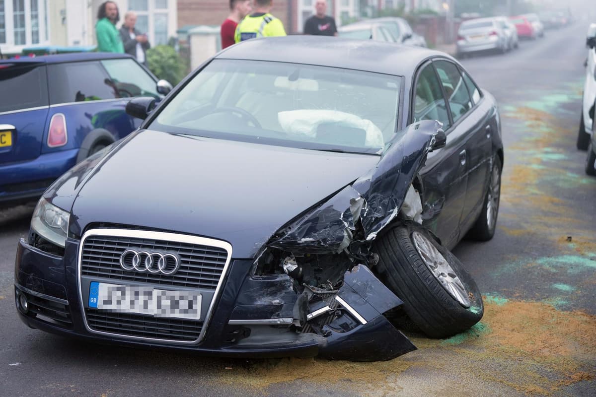Multiple Cars Smashed Bognor man arrested as multiple cars damaged in collision