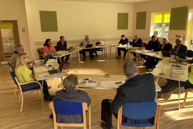Representatives from Hellingly Parish Council, Wealden District Council and East Sussex County Council joined Mrs Ghani in Hellingly to hold Southern Water to account