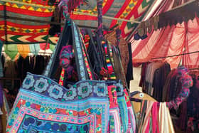 The Indian Summer Bazaar.