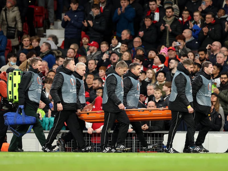 Last week, defender Lisandro Martinez had to be taken off during the second half of the Sevilla game after fracturing a bone in his foot, leading to United giving a two goal lead away in the final few minutes of the game.