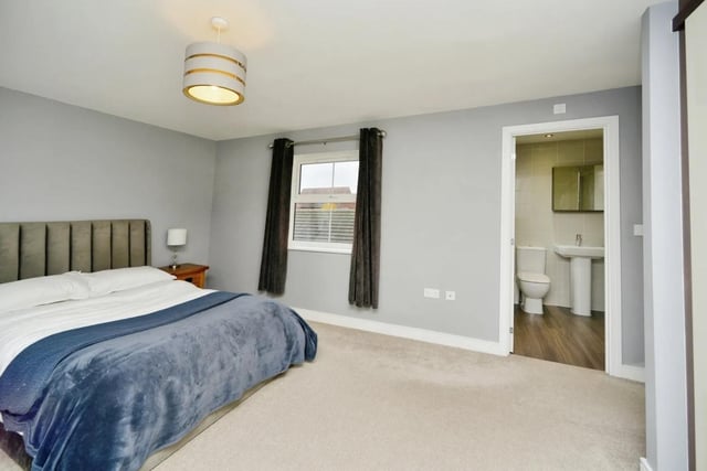 The first floor has four good sized double bedrooms