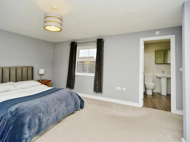 The first floor has four good sized double bedrooms