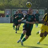 Burgess Hill Town on the attack v Erith Town in the first FA Cup tie on Saturday | Picture: Chris Neal
