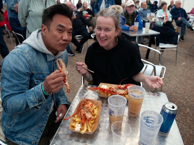 Hastings Seafood, Wine and Music Festival 2025. Photo by Frank Copper.