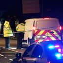 A serious collision in Flimwell last night (November 16).