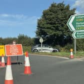 Long Furlong closure. Photo: Eddie Mitchell