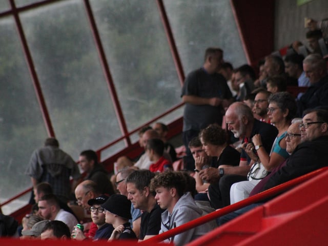 Action from Crawley Town's famous Carabao Cup win over Fulham. Picture by Cory Pickford