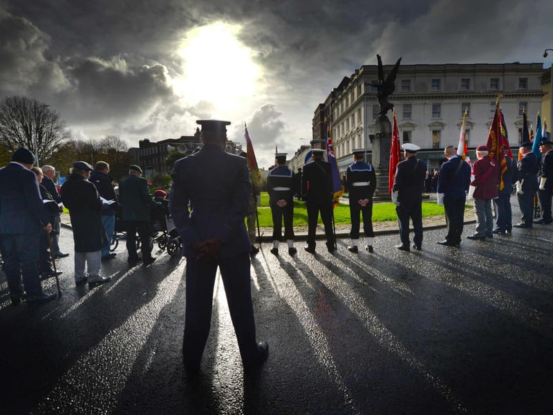 Eastbourne Remembrance Sunday on November 9 2025.