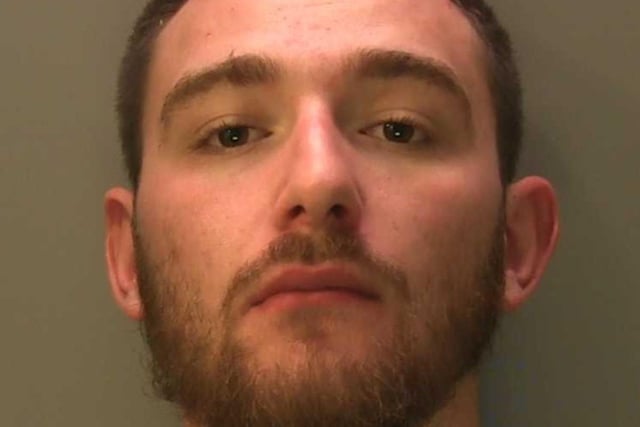 Dillon Beeching, 23, unemployed of Grand Parade, Eastbourne, was found guilty of causing grievous bodily harm with intent and actual bodily harm with intent after a trial and was sentenced to five and a half years in prison. He was disqualified from driving for four years and two months.