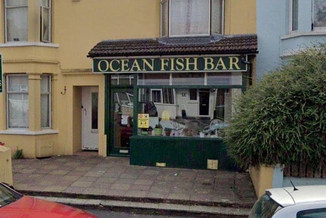 Ocean Fish Bar, 25 Hawthorn Road, Bognor Regis PO21 2BW England+44 1243 827913 (credit Google Images)