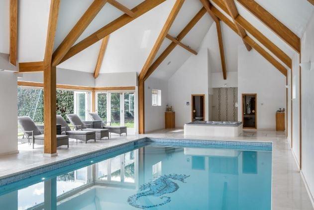 The indoor pool means you can enjoy a swim whatever the weather