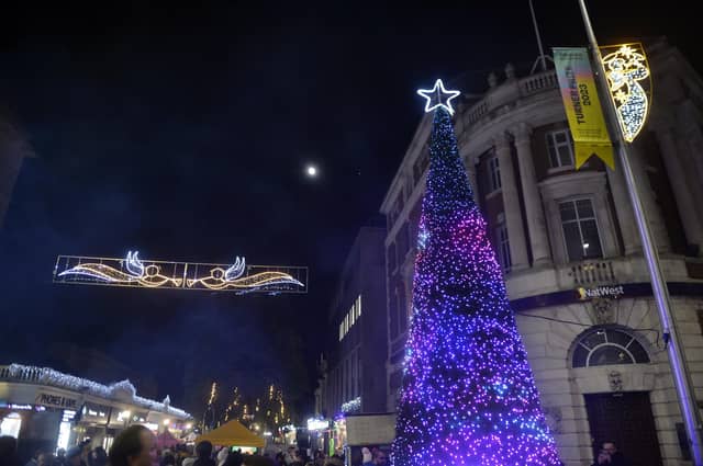 Eastbourne Christmas Lights Switch On (Photo by Jon Rigby)