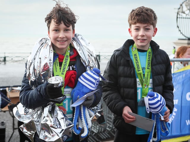 Scenes from the 2024 Brighton Half Marathon