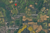 The A21 will be closed in both directions overnight – between two roundabouts in Robertsbridge – as roadworks take place. Photo: Google Earth