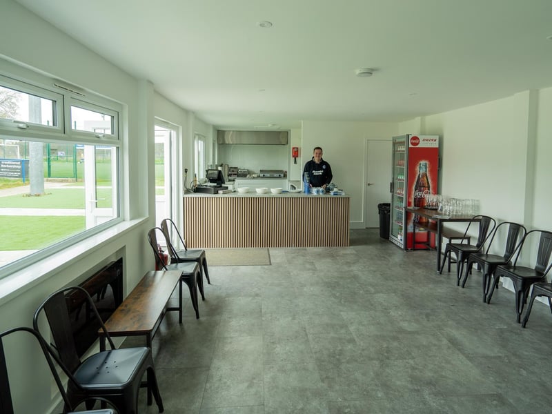 Simmo's café at Haywards Heath Town Football Club. Photo: Ray Turner