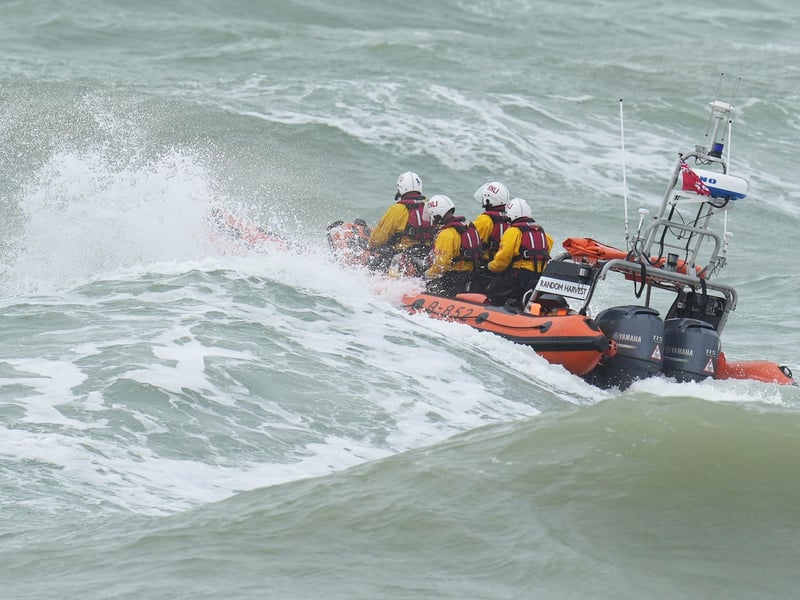 A search and rescue operation was launch after a swimmer went missing early this morning. Picture: Eddie Mitchell