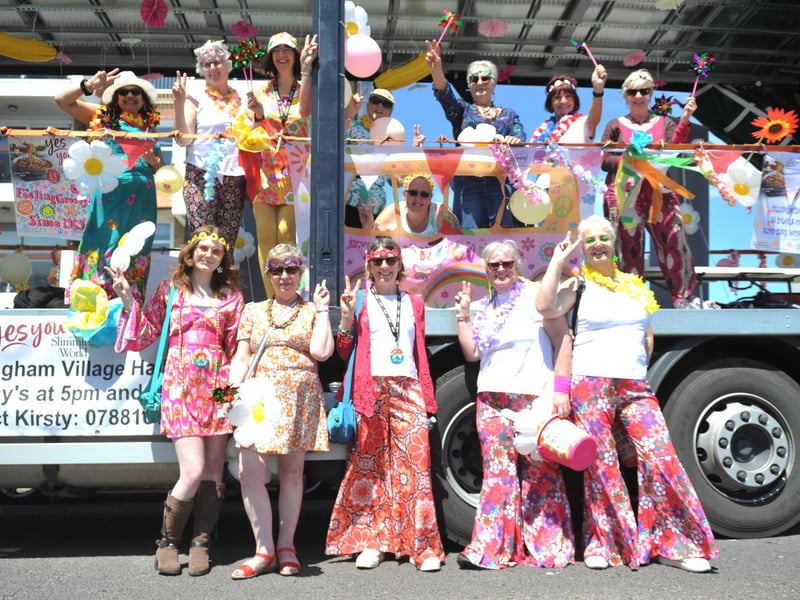 The Bognor Regis carnival returned this year with a Flower Power theme. SR24052801. Pic SR Staff/Nationalworld