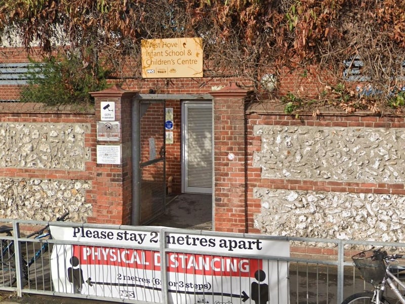 West Hove Infant School in Portland Road, Hove, BN3 5JA.