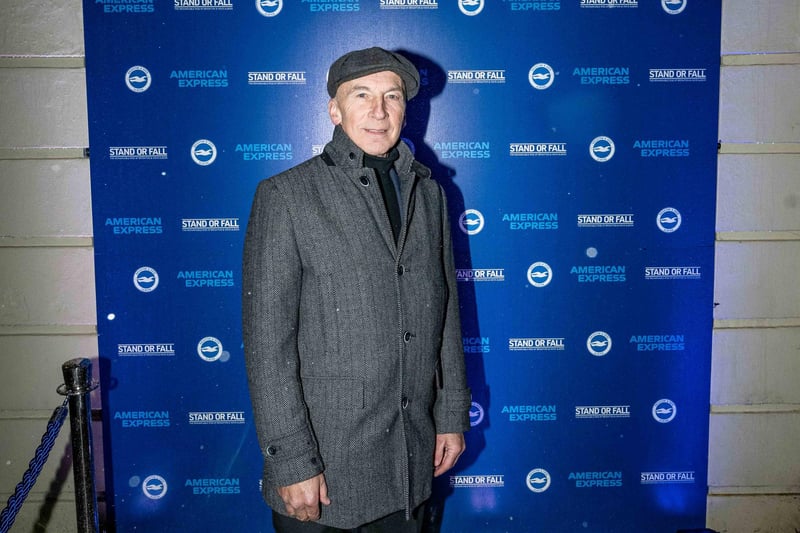 Former Albion manager Steve Gritt attended the documentary preview event at Duke of York’s Picturehouse in Brighton on Thursday (December 7) – presented by American Express.