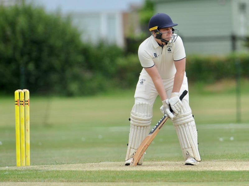 Action between Littlehampton CC and Slinfold CC in Division 3 West of the Sussex Cricket League