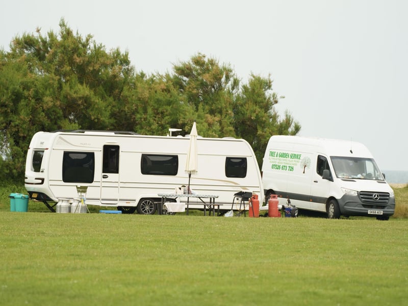 The police are aware of an unauthorised encampment at Goring Greensward – known locally as Goring Gap – and are 'assisting the local authority'.
