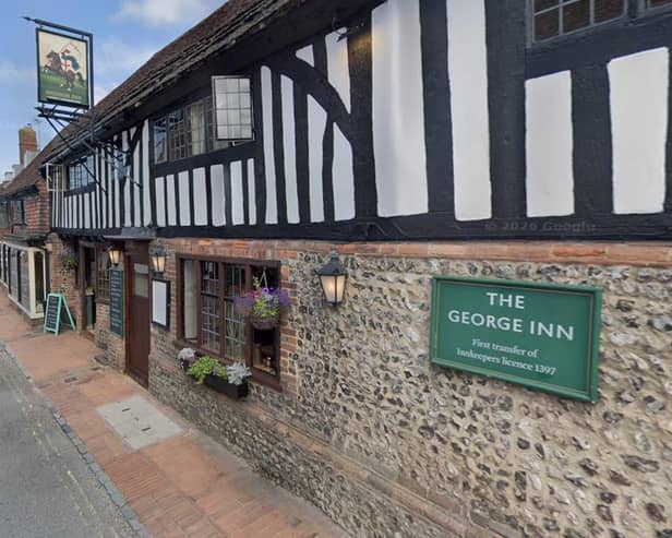 The George Inn at Alfriston. Picture: Google Maps