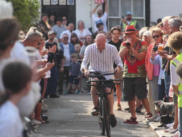 Hastings Old Town Carnival Week 2025: Bike Race. Photo by Roberts Photographic.