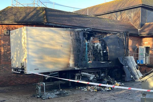 Firefighters from across East Sussex were called to help extinguish a vehicle ablaze in the early hours of Wednesday (November 15) morning.