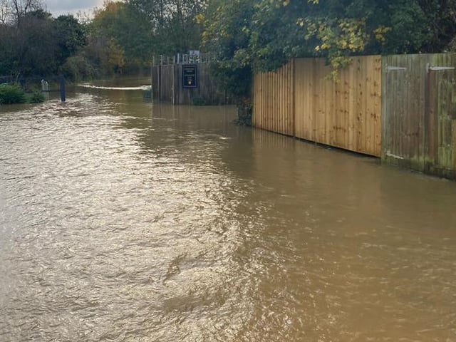 ''It was more like a kayak lake than a car park'