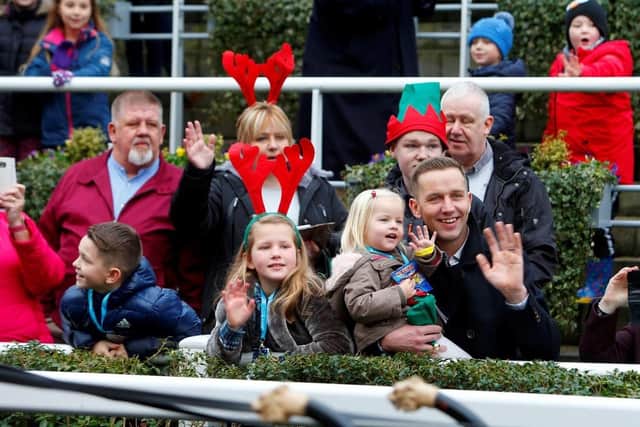 A day at the races at Plumpton or Fontwell could make a great family day out this Christmas | Picture: Great British Racing