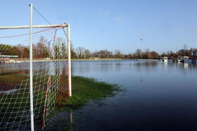 Flood at Arundel FC