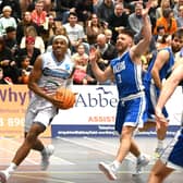 Worthing Thunder on the attack in their big win over Derby Trailblazers | Picture: Gary Robinson