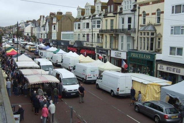 Bexhill continental street market