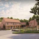 Architecture CGI depiction of what Bellway’s Perceval Grange development in Midhurst will look like