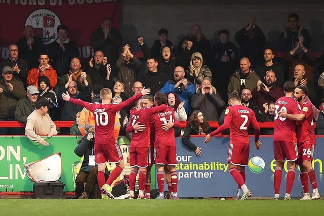 Natalie Mayhew of Butterfly Football was at the Broadfield Stadium as Crawley Town beat Forest Green Rovers 2-0 thanks to goals from Danilo Orsi and Klaidi Lolos