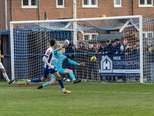 It finished 2-2 v Corinthian as Haywards Heath Town played their first game under Jay Lovett